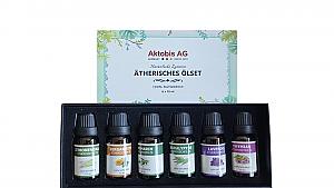 Set di oli essenziali Lavanda, Timo, Eucalipto, Citronella, Rosmarino e Bergamotto